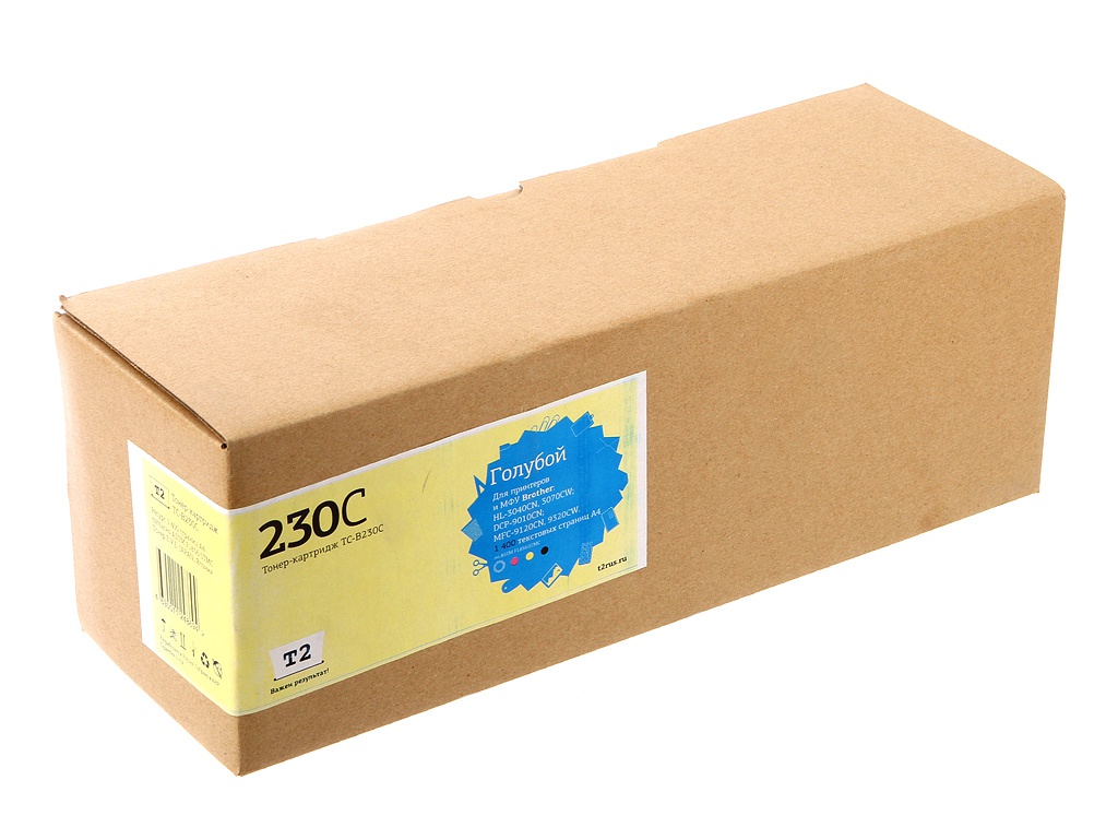 

Картридж T2 TC-B230C Cyan для Brother HL-3040CN/DCP-9010CN/MFC-9120CN, TC-B230C