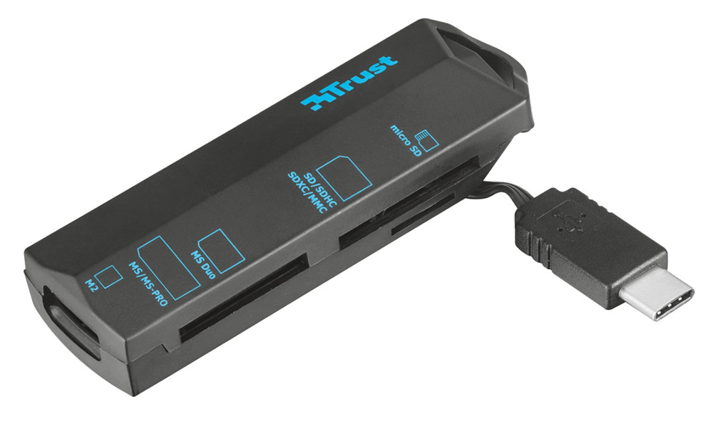 

Карт-ридер Trust USB-C 20968, 20968