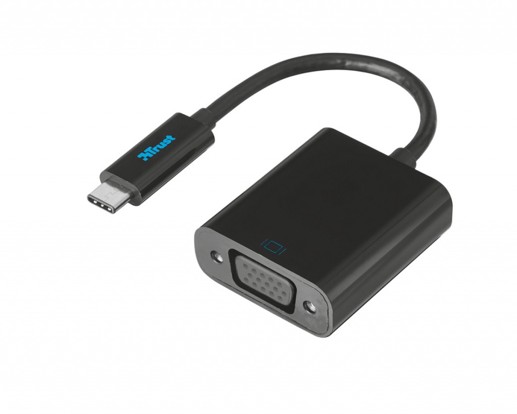 фото Аксессуар Trust USB-C TO VGA Adapter 21012