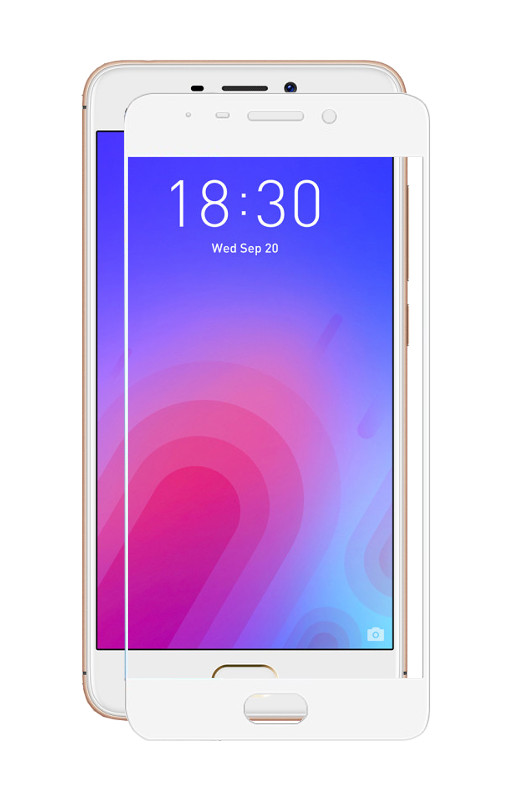 

Аксессуар Защитное стекло для Meizu M6 Svekla Full Screen White ZS-SVMZM6-FSWH, ZS-SVMZM6-FSWH