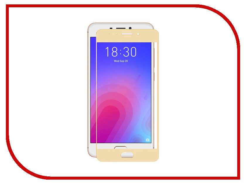 

Аксессуар Защитное стекло Meizu M6 Note Svekla Full Screen Gold ZS-SVMZM6NOTE-FSGOLD