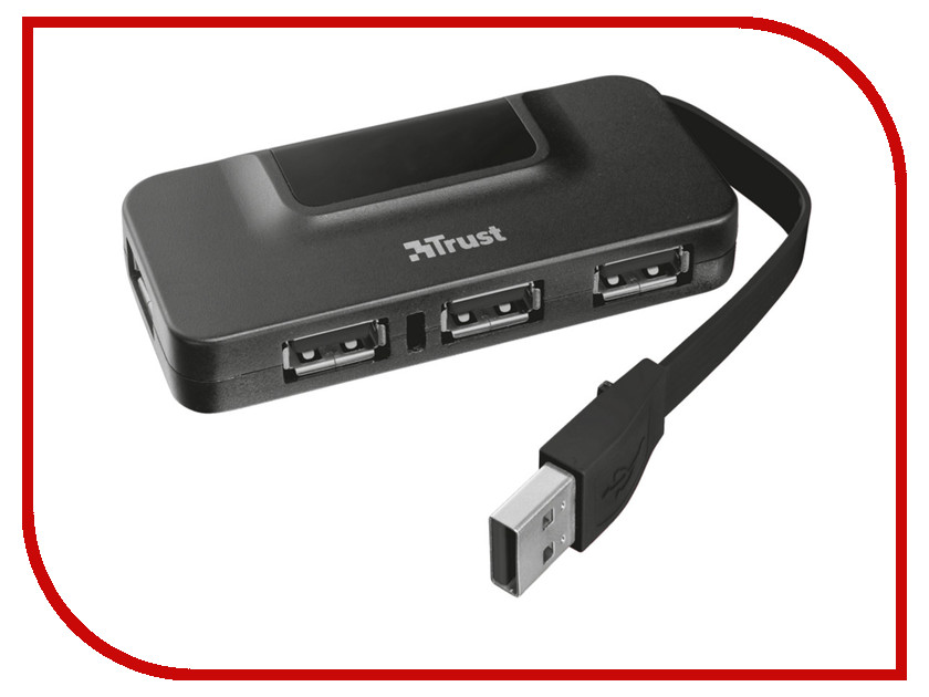

Хаб Trust Oila 4 ports 20577