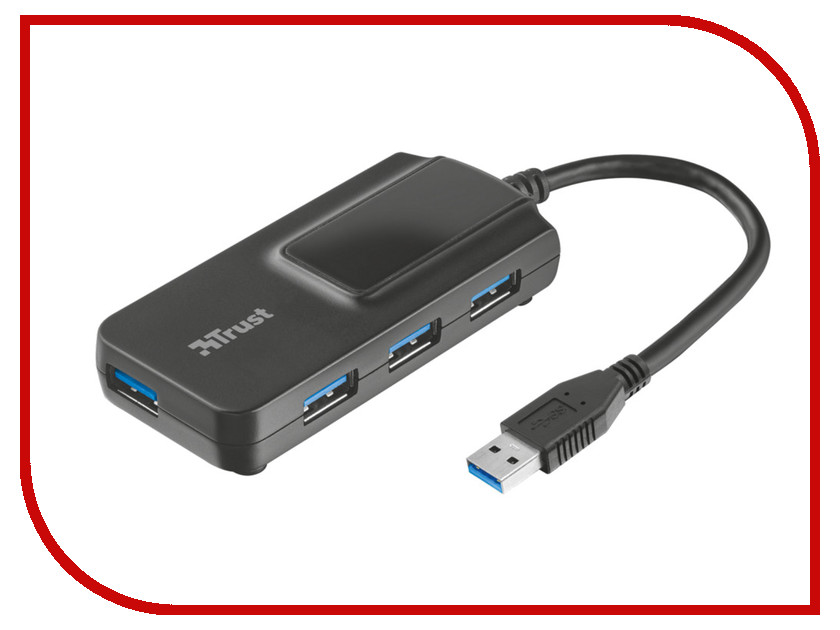 

Хаб Trust Oila 4 ports 21318, 21318