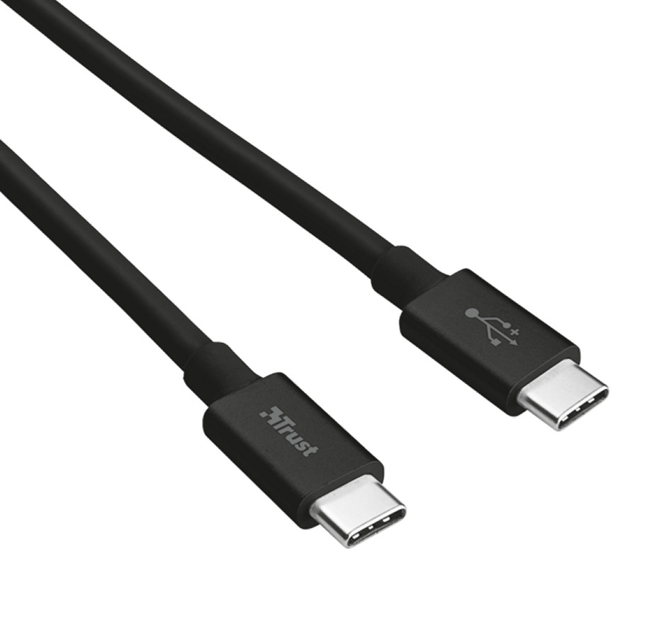

Аксессуар Trust USB 2.0 USB-C - USB-C 1m 21176, USB 2.0 USB-C - USB-C