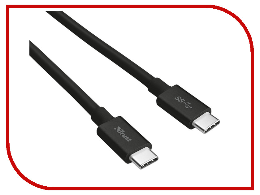 

Аксессуар Trust USB 3.1 USB-C - USB-C 1m 21177