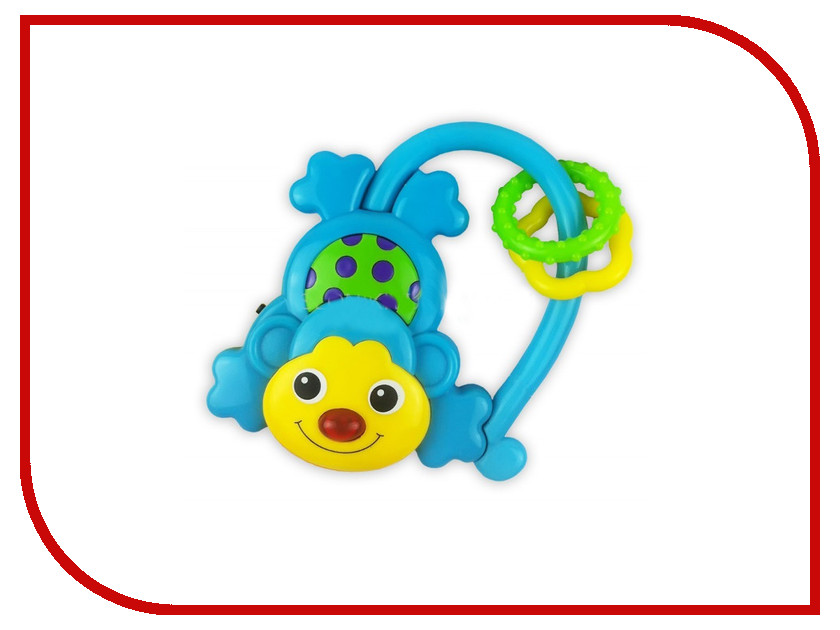

Погремушка Baby Mix Обезьянка Light Blue 593, 593