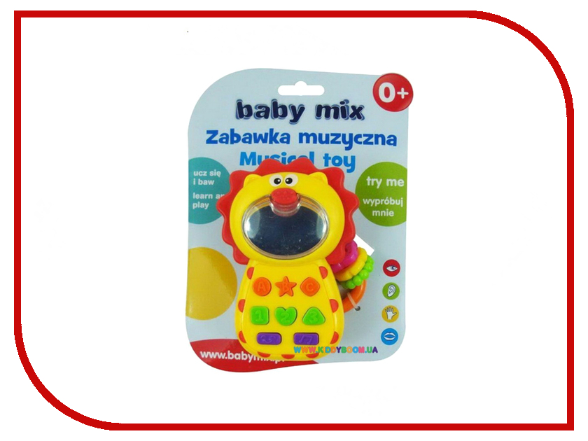 

Погремушка Baby Mix Лев 0680B