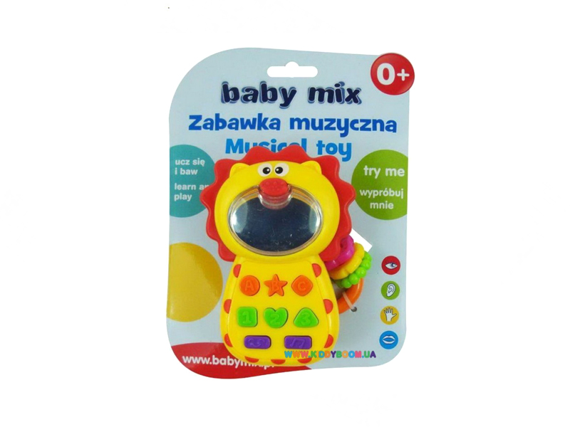 

Погремушка Baby Mix Лев 0680B, 0680B