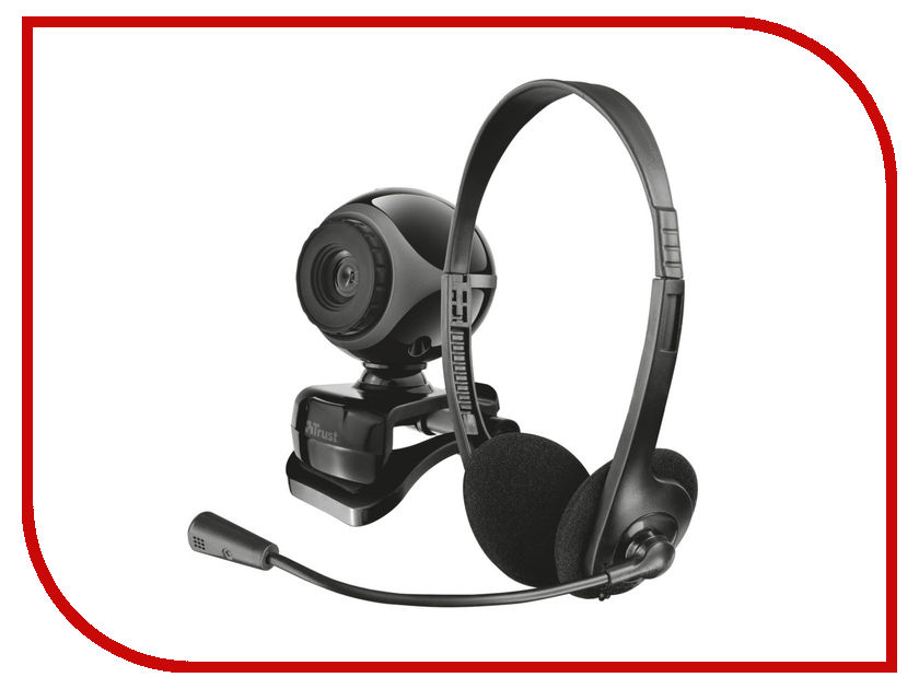 

Вебкамера Trust Exis Chatpack Black
