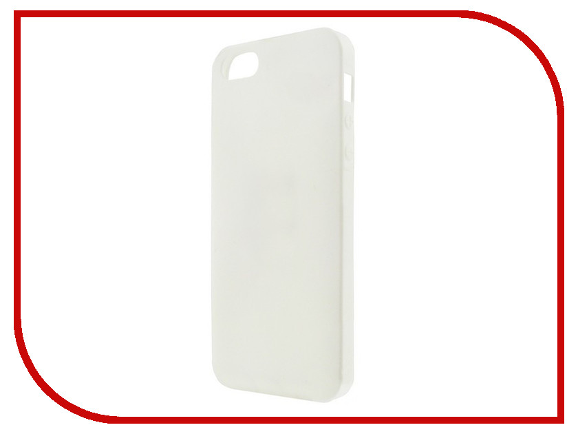 

Аксессуар Чехол Krutoff для APPLE iPhone 5 / 5S White 10759
