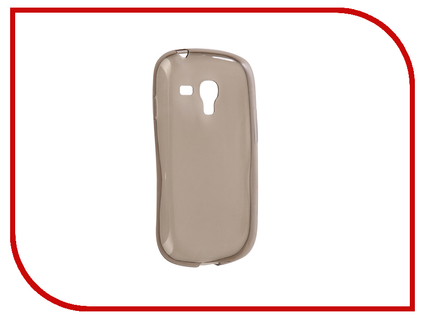 

Аксессуар Чехол Samsung i8190 Galaxy S3 mini Krutoff Transparent Black 11498