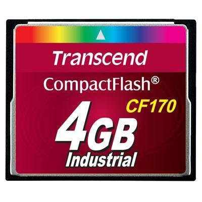 

Карта памяти 4Gb - Transcend 170x Industrial - Compact Flash TS4GCF170, TS4GCF170