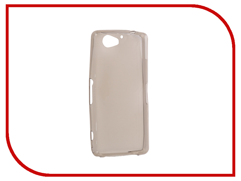 

Аксессуар Чехол Sony Xperia Z2 Compact Krutoff Transparent Black 11548