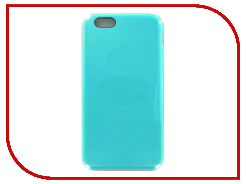 

Аксессуар Чехол Krutoff для APPLE iPhone 6 / 6S Silicone Case Sea Blue 10769