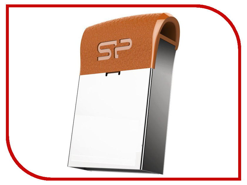 

USB Flash Drive 16Gb - Silicon Power Jewel J35 USB 3.1 Brown SP016GBUF3J35V1E