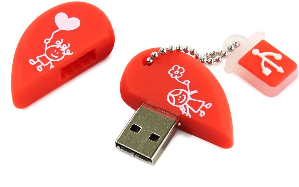 Zakazat.ru: USB Flash Drive 16Gb - Smartbuy Wild Series A heart SB16GBHeart