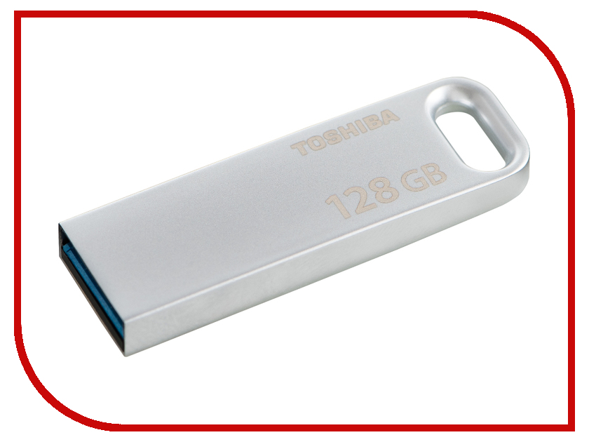 

USB Flash Drive 128Gb - Toshiba Biwako U363 USB 3.0 White THN-U363S1280E4