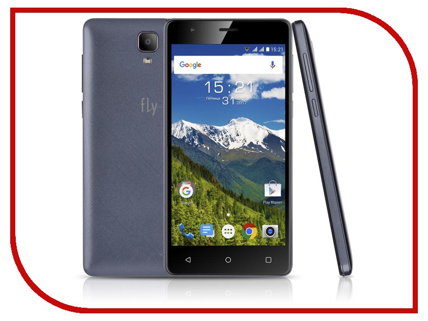 

Сотовый телефон Fly FS516 Cirrus 12 LTE Blue