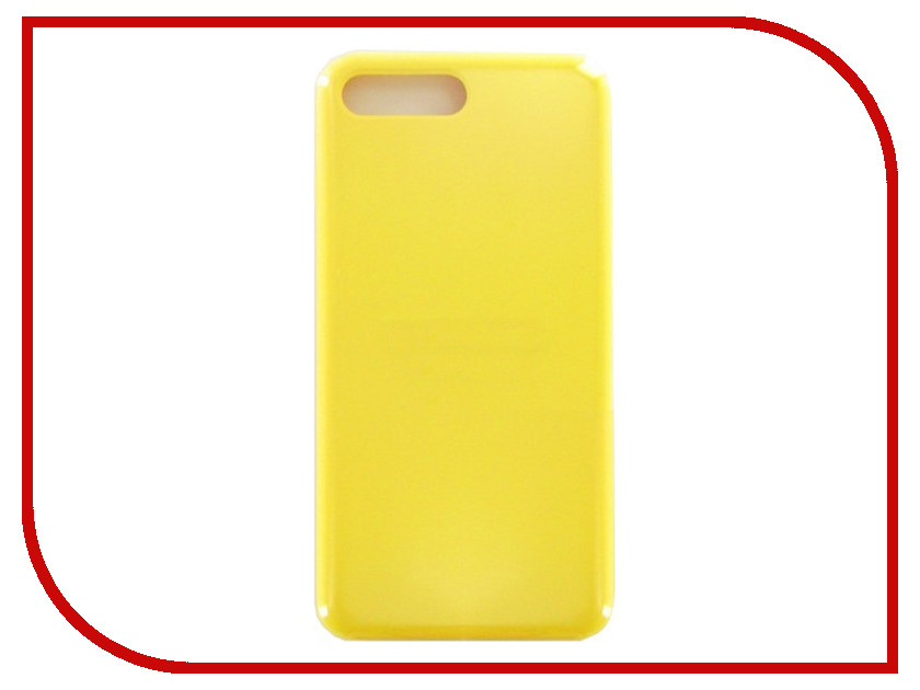 

Аксессуар Чехол для APPLE iPhone 7 / 8 Plus Krutoff Silicone Case Yellow 10781, iPhone 7 / 8 Plus