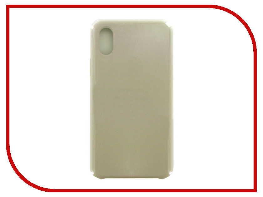

Аксессуар Чехол Krutoff для APPLE iPhone X Silicone Case Gray 10820