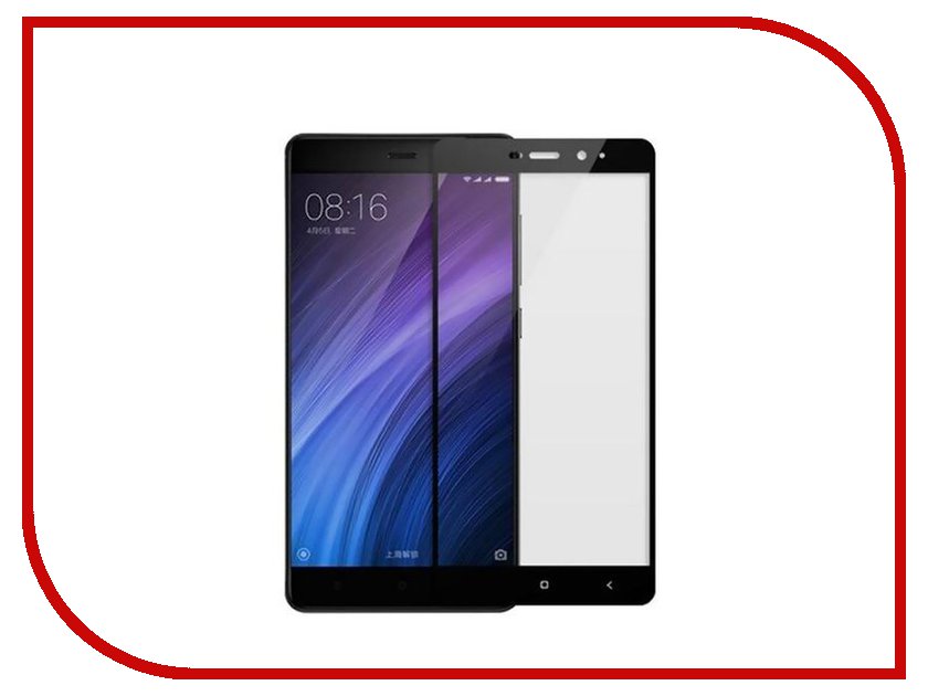 

Аксессуар Защитное стекло Xiaomi Redmi 4A Onext с рамкой Black 41419