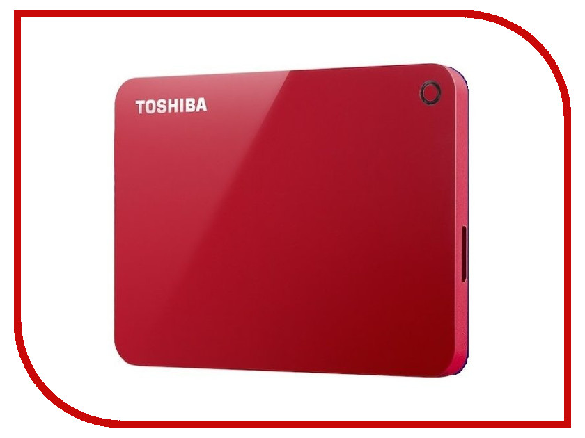 фото Жесткий диск Toshiba Canvio Advance 1Tb Red