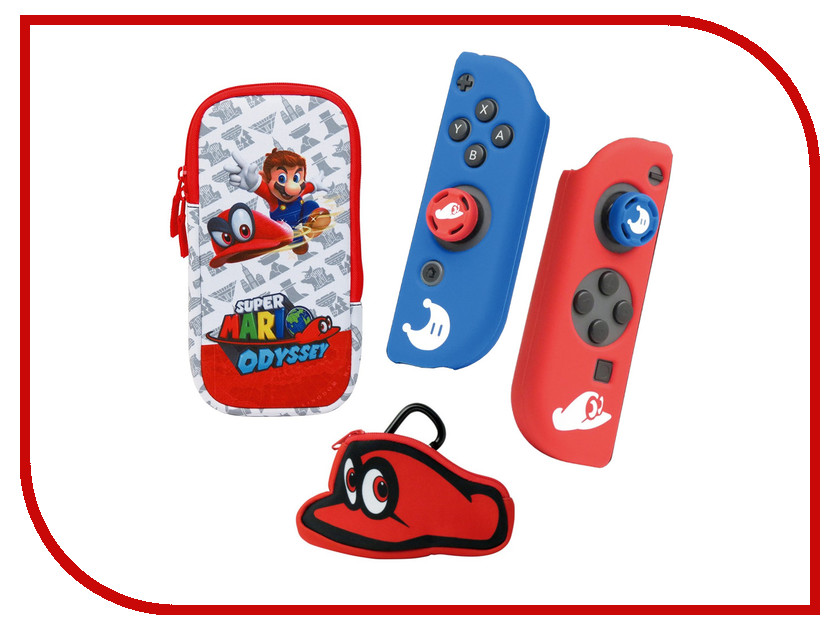 

Набор аксессуаров Hori Mario Odyssey для консоли Nintendo Switch NSW-073U