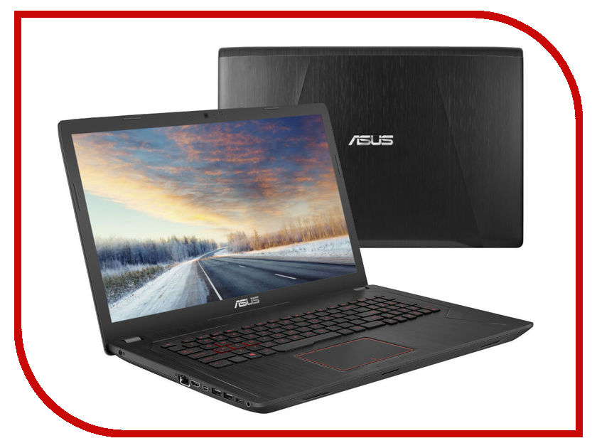 

Ноутбук ASUS ROG FX753VD-GC482 90NB0DM3-M08390 (Intel Core i5-7300HQ 2.5 GHz/12288Mb/1000Gb + 128Gb SSD/DVD-RW/nVidia GeForce GTX 1050 2048Mb/Wi-Fi/Cam/17.3/1920x1080/Endless)