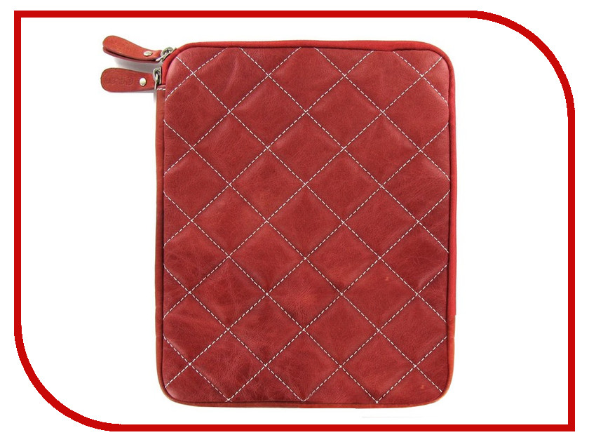 

Аксессуар Чехол Krutoff Clever Rombo Series для APPLE iPad 2 Red 21380