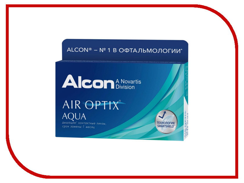 

Контактные линзы Alcon Air Optix Aqua (6 линз / 8.6 / -2)