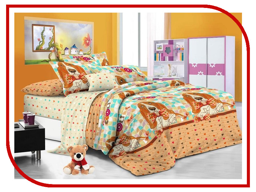 

Постельное белье Sweet Baby Grande Cucciolo Комплект 1.5 спальный Поплин 412622