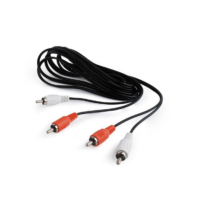 

Аксессуар Gembird Cablexpert 2xRCA - 2xRCA 10m CCA-2R2R-10M, 2xRCA - 2xRCA