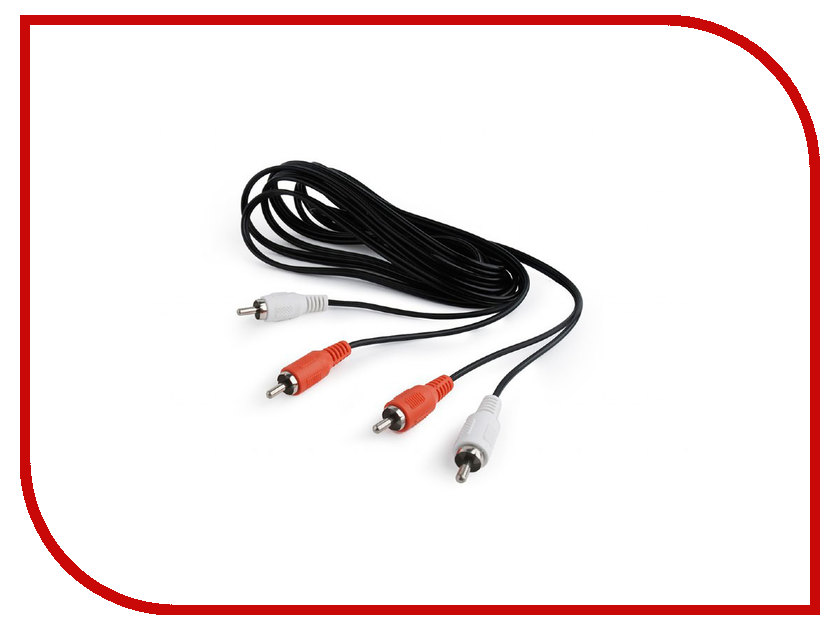 

Аксессуар Gembird Cablexpert 2xRCA - 2xRCA 1.8m CCA-2R2R-6