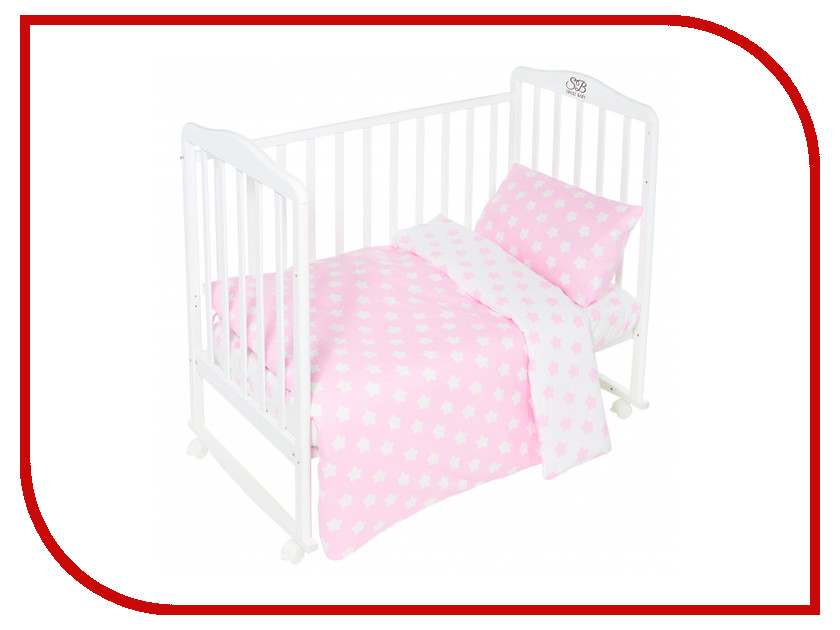 

Постельное белье Sweet Baby Stelle Rosa Комплект Детский Pink 411956