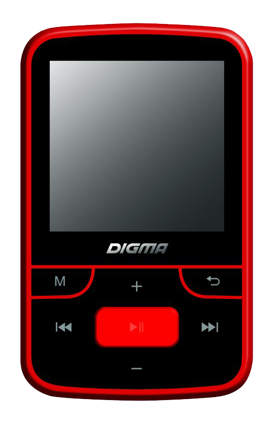 

Плеер Digma T3 8Gb Black-Red, T3