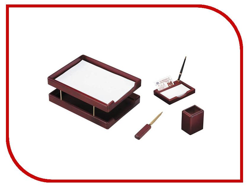 

Настольный набор Delucci MBn_04101 Red Wood 199061