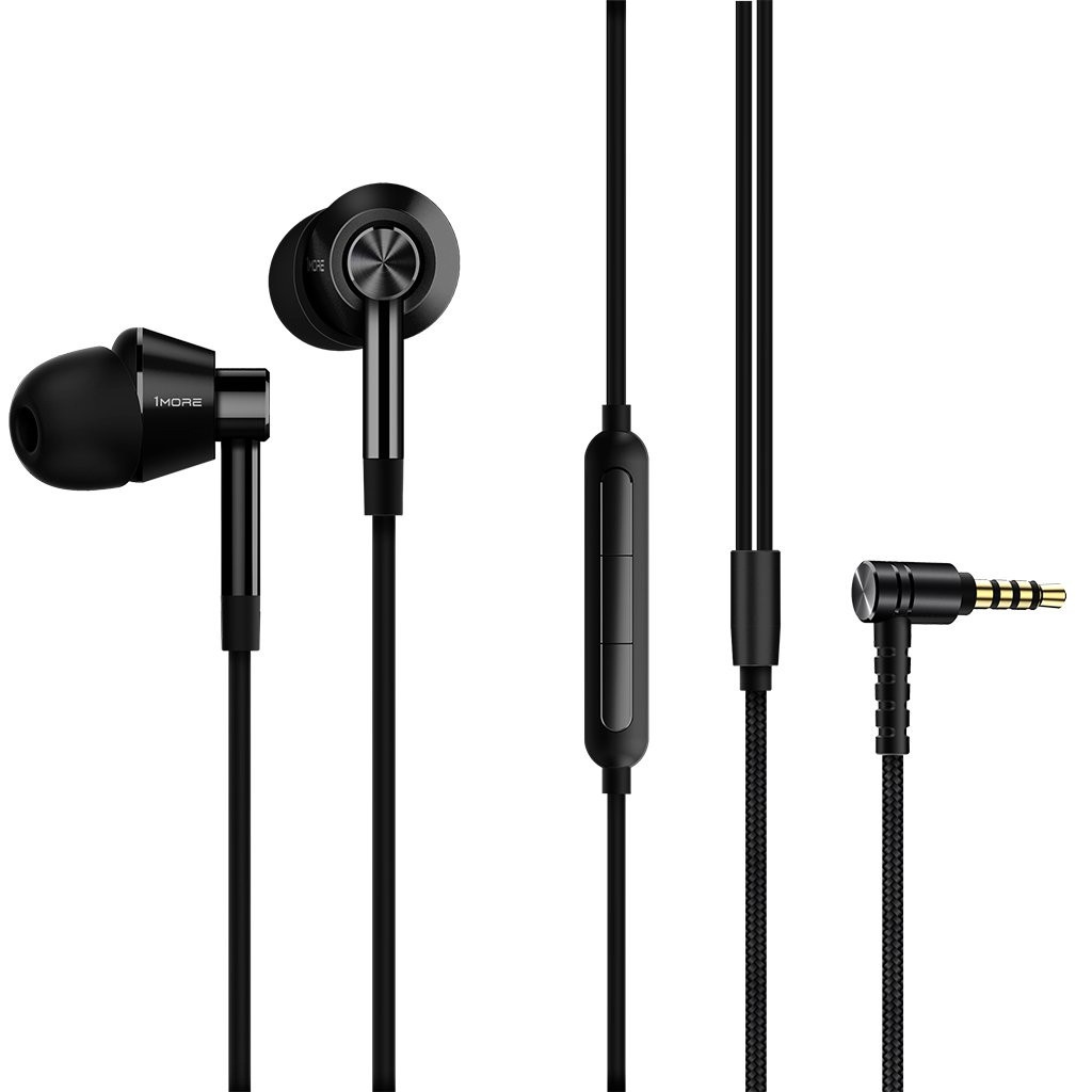Наушники Xiaomi 1MORE E1017 Dual Driver In-Ear Headphones Black