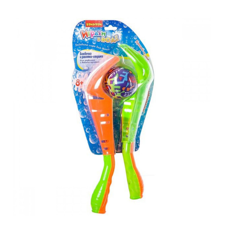 

Игрушка Bondibon Играем в воде Ракетки-ловушки YG41U / BB2441, Играем в воде