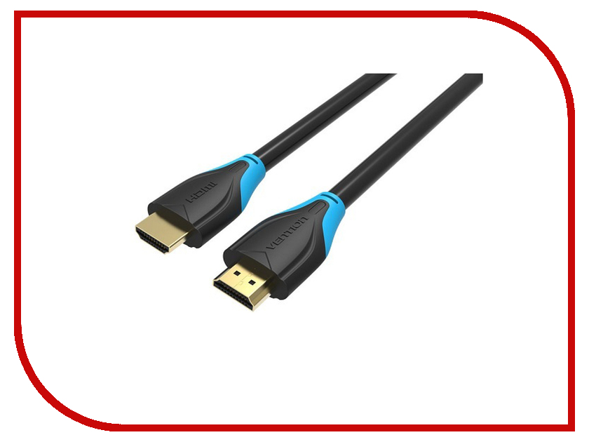 фото Аксессуар Vention HDMI 19M High Speed v1.4 with Ethernet 0.75m VAA-B01-L075
