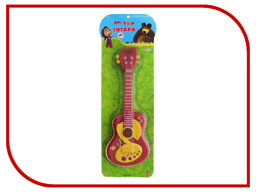 

Детский музыкальный инструмент Играем вместе Гитара Маша и Медведь 058A B278735-R2