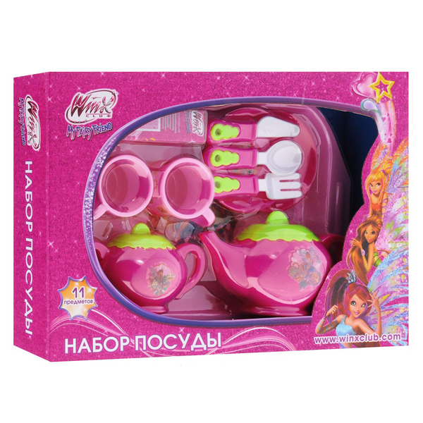 

Набор посуды Играем вместе Winx NF2872-R, NF2872-R