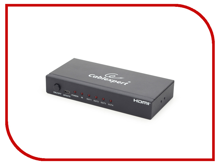 

Сплиттер Gembird Cablexpert HDMI HD19F/4x19F DSP-4PH4-02
