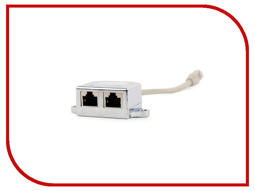 

Разветвитель Gembird FTP RJ45 T568A/T568B - 2x RJ45 10/100 BASE-T NCA-SP-02, NCA-SP-02