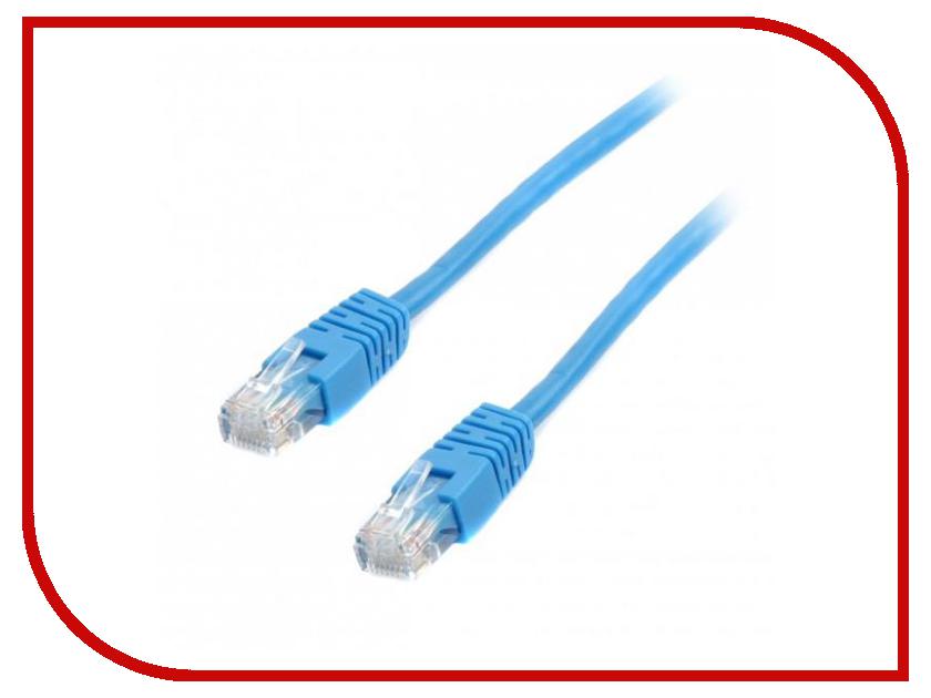 

Сетевой кабель Gembird Cablexpert UTP cat.6 1m Blue PP6U-1M/B