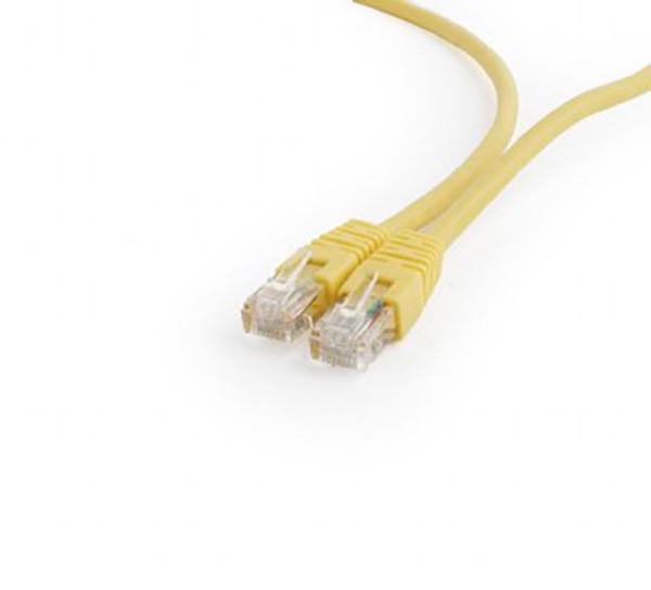 

Сетевой кабель Gembird Cablexpert UTP cat.6 1m Yellow PP6U-1M/Y, UTP cat.6