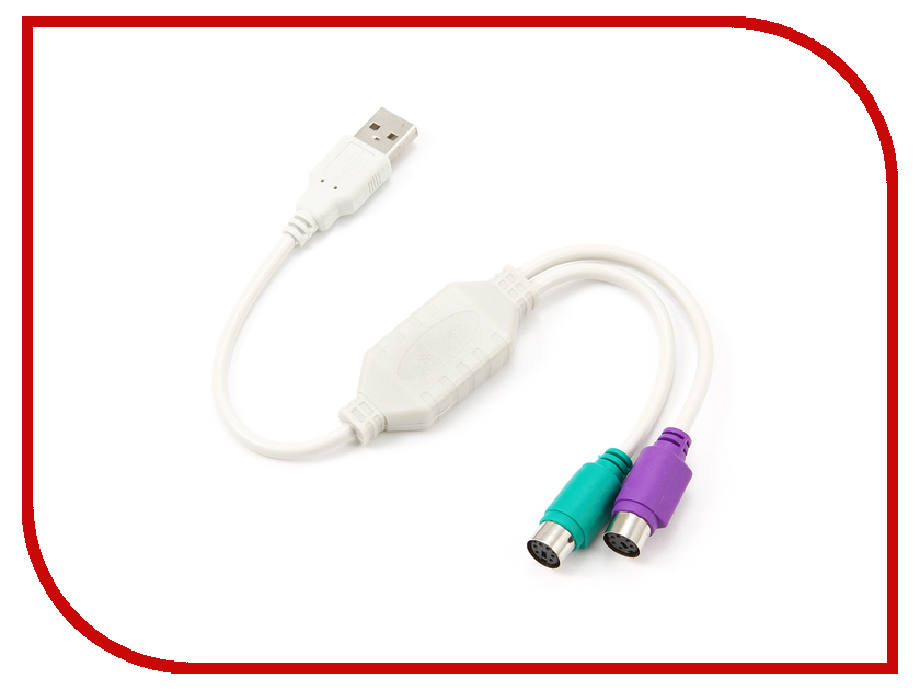 фото Аксессуар Gembird Cablexpert 2xPS/2 - USB AM UAPS12