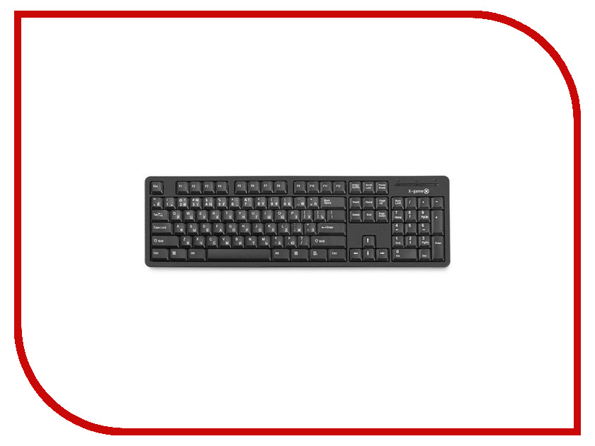 

Клавиатура X-Game XK-100PB Black PS/2