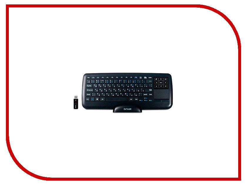 

Клавиатура Delux DLK-2880GB Black