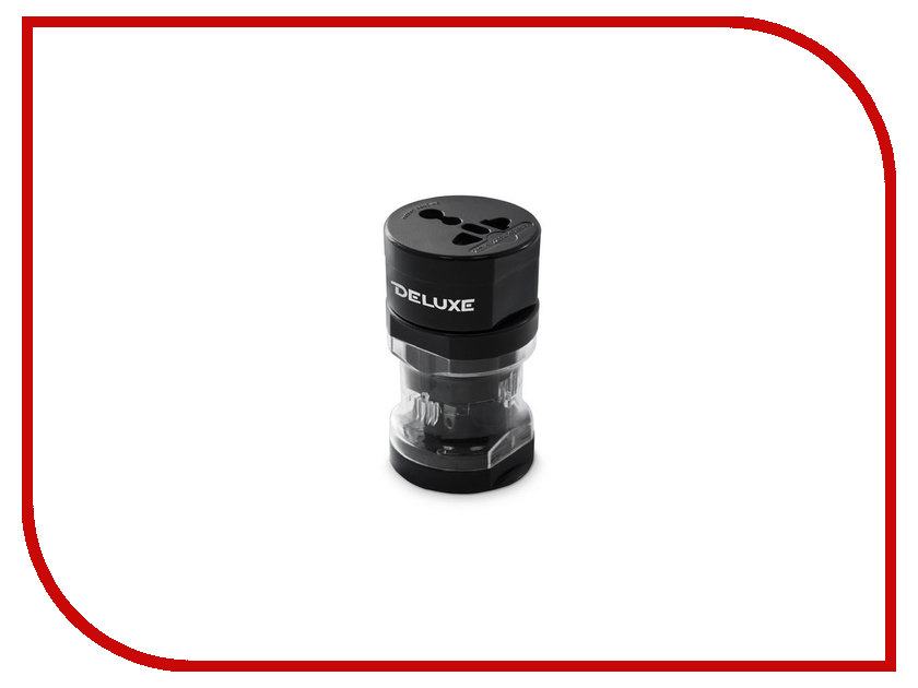 

Аксессуар Переходник универсальный Deluxe DWTA002B Black