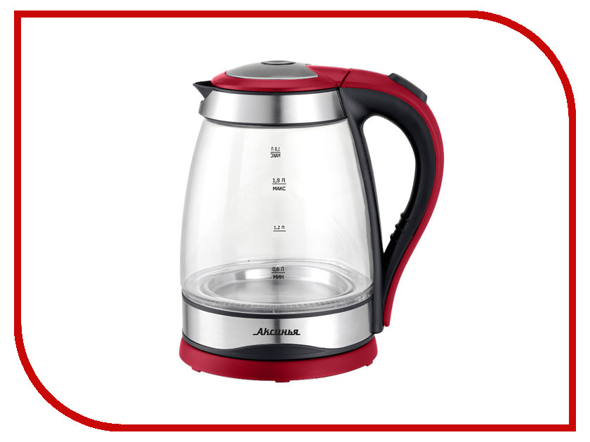 

Чайник Аксинья КС-1004 Black-Red